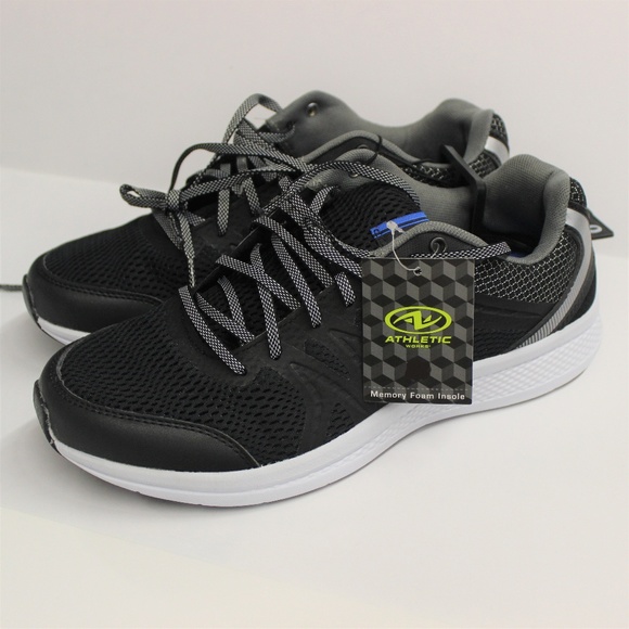 athletic works black shoes